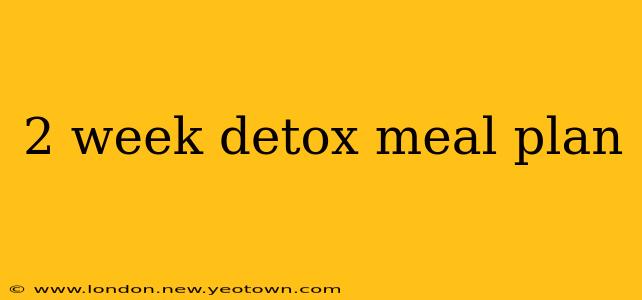 2 week detox meal plan