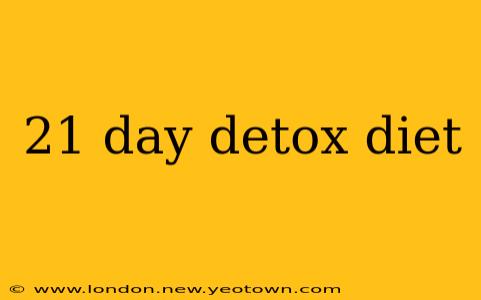 21 day detox diet