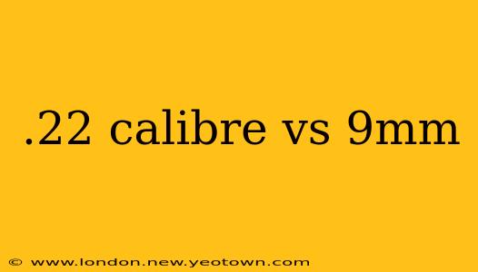 .22 calibre vs 9mm