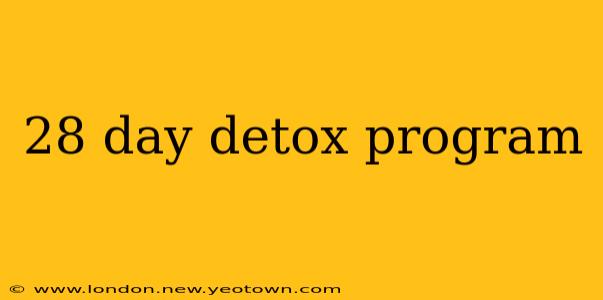 28 day detox program