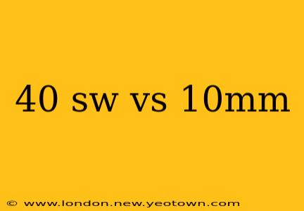40 sw vs 10mm