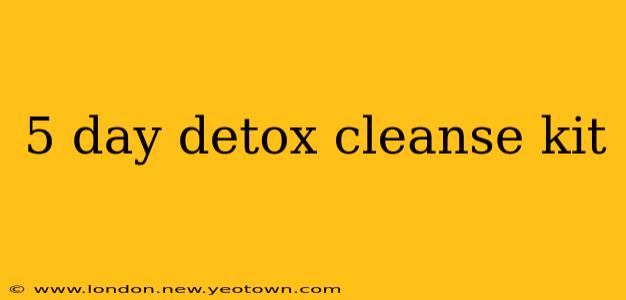 5 day detox cleanse kit