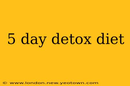 5 day detox diet