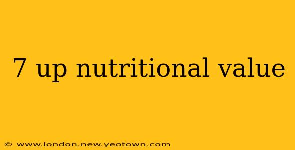 7 up nutritional value