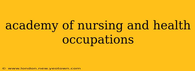academy of nursing and health occupations