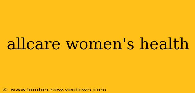 allcare women's health