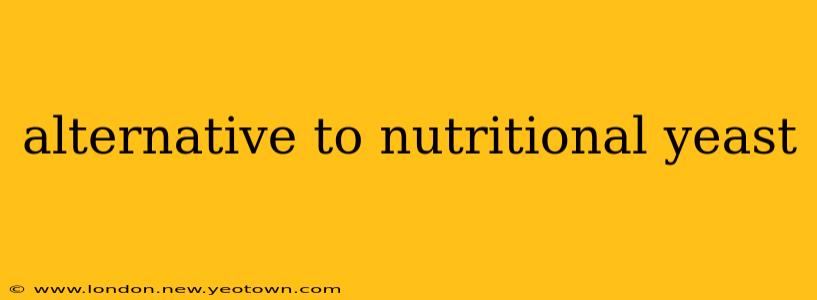 alternative to nutritional yeast