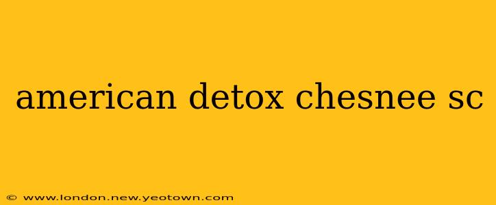 american detox chesnee sc
