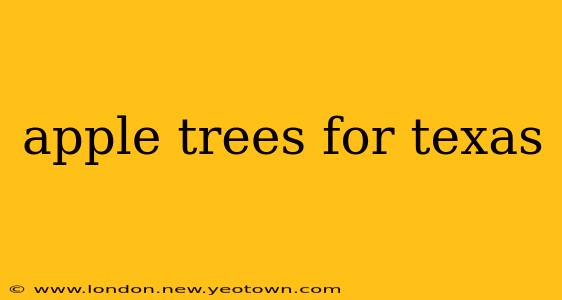 apple trees for texas