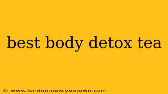 best body detox tea