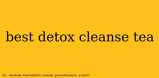 best detox cleanse tea