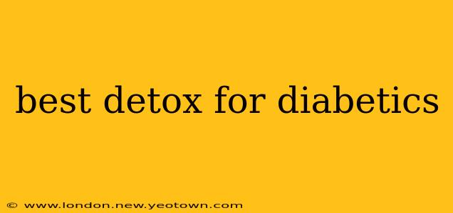 best detox for diabetics