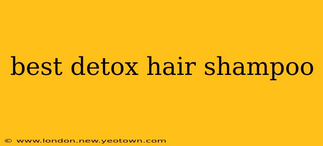 best detox hair shampoo