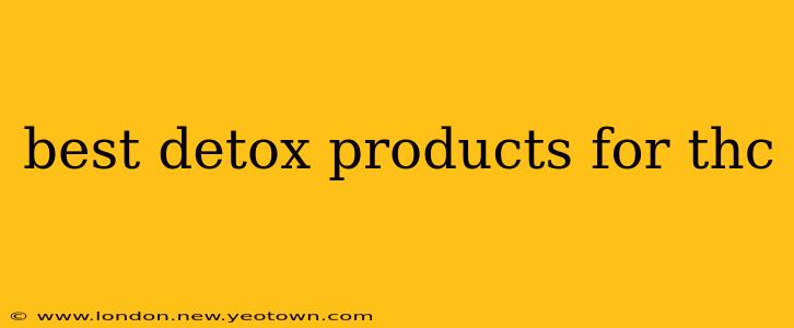 best detox products for thc