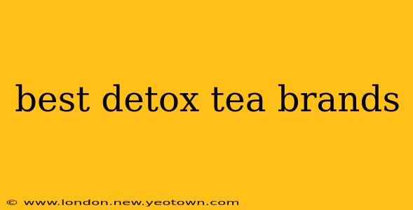 best detox tea brands