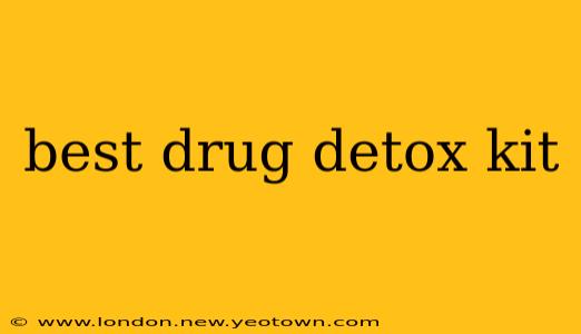 best drug detox kit