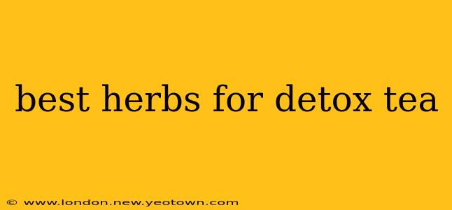 best herbs for detox tea