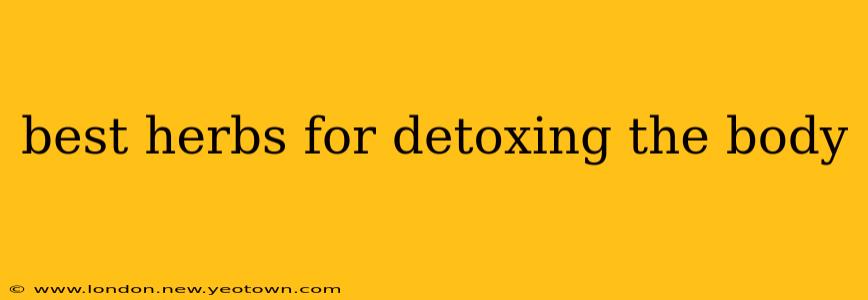 best herbs for detoxing the body