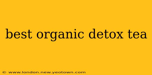 best organic detox tea