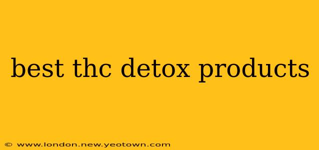 best thc detox products