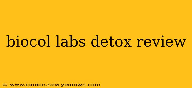 biocol labs detox review