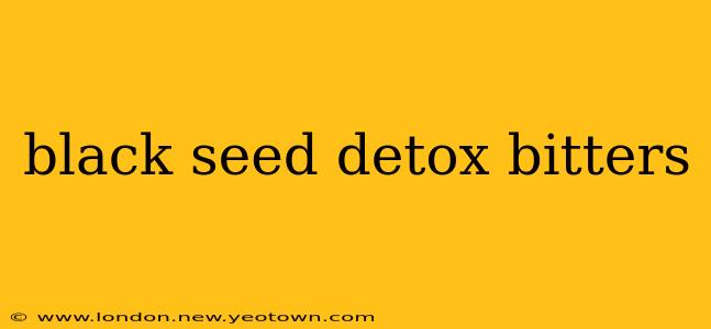 black seed detox bitters