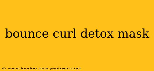 bounce curl detox mask