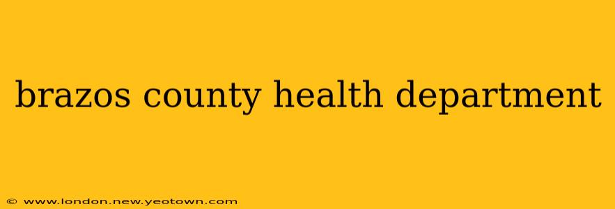 brazos county health department