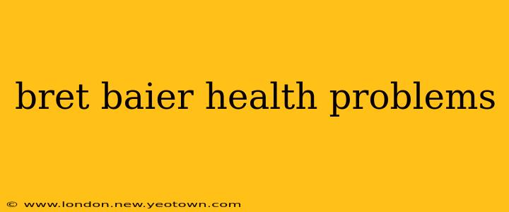 bret baier health problems