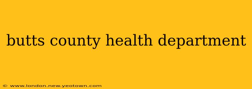 butts county health department