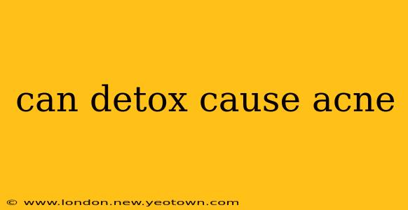 can detox cause acne
