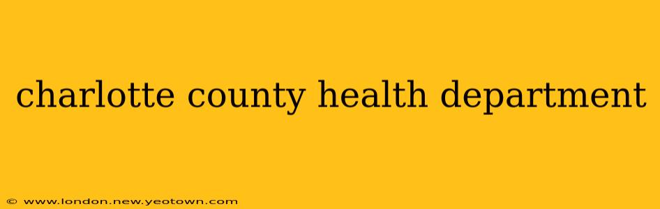 charlotte county health department