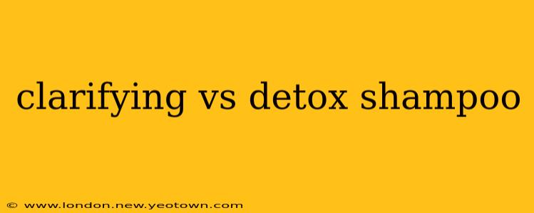 clarifying vs detox shampoo