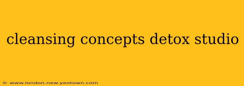 cleansing concepts detox studio