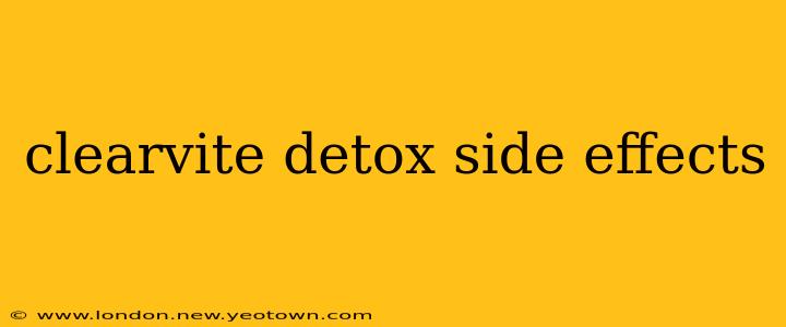 clearvite detox side effects