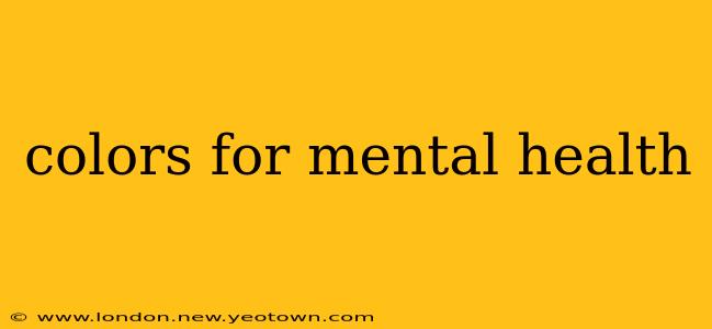 colors for mental health