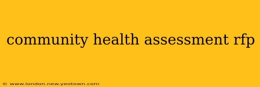 community health assessment rfp