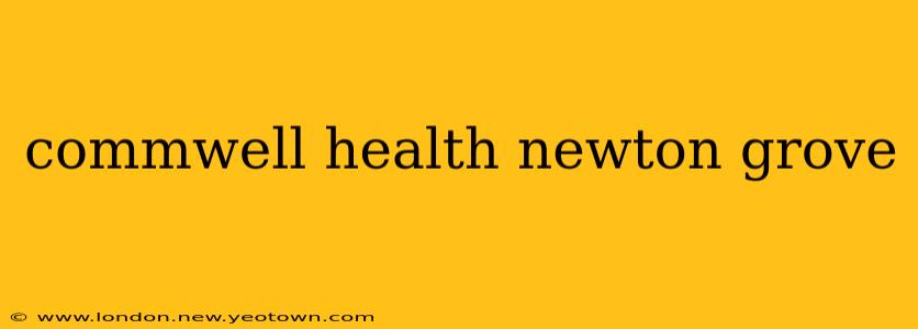 commwell health newton grove