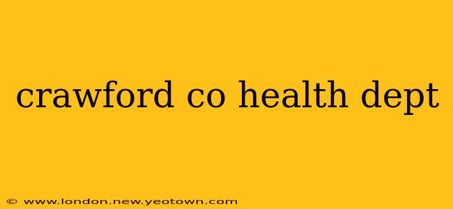 crawford co health dept