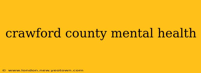 crawford county mental health