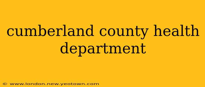 cumberland county health department
