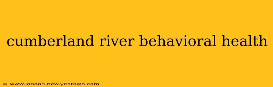 cumberland river behavioral health