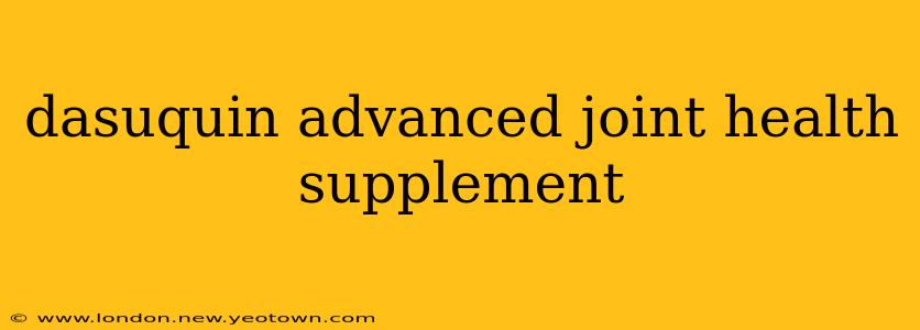 dasuquin advanced joint health supplement