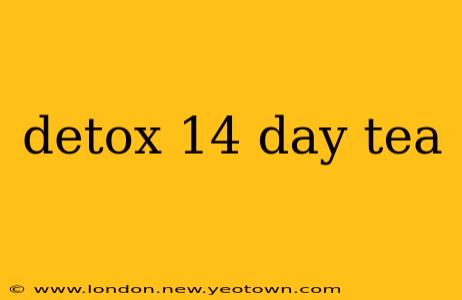 detox 14 day tea