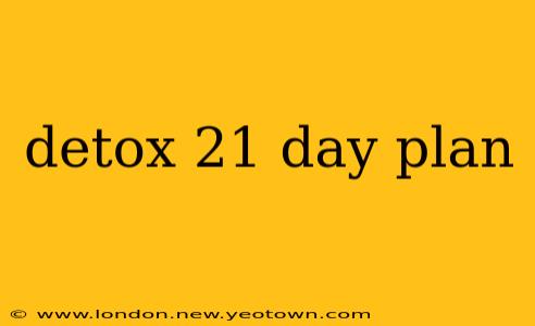 detox 21 day plan