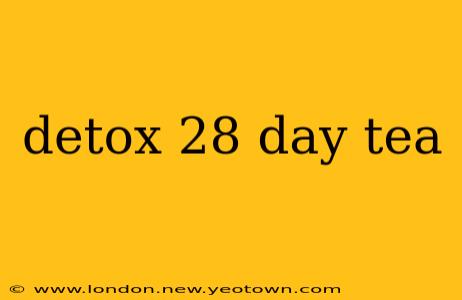 detox 28 day tea