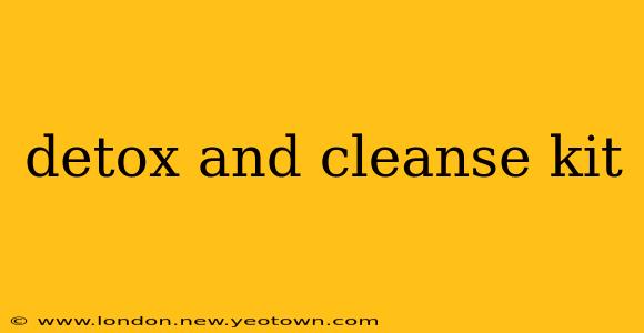 detox and cleanse kit