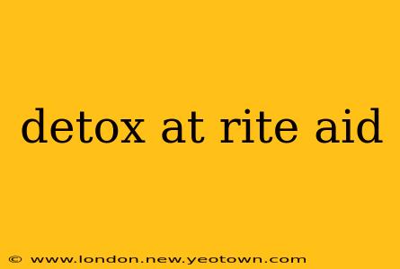 detox at rite aid