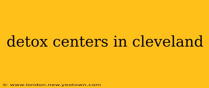detox centers in cleveland