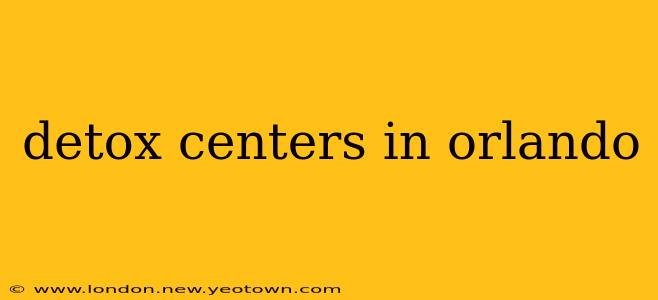 detox centers in orlando